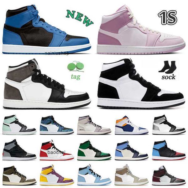 2023 high-quality men women jumpam 1 1s basketball shoes classic dark mocha outdoor sport sneaker suede twist marina blue valentines day jor, Black
2023 high-quality men women jumpam 1 1s basketball shoes classic dark mocha outdoor sport sneaker suede twist marina blue valentines day jor, Black