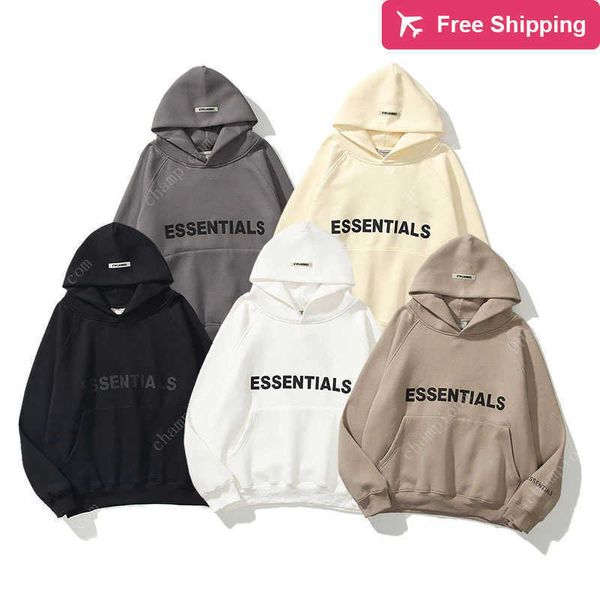 2023ss essentials men's and women's sweatshirt reflective letter printed fleece super dalian hoodie hip hop street sweat, Black
2023ss essentials men's and women's sweatshirt reflective letter printed fleece super dalian hoodie hip hop street sweat, Black