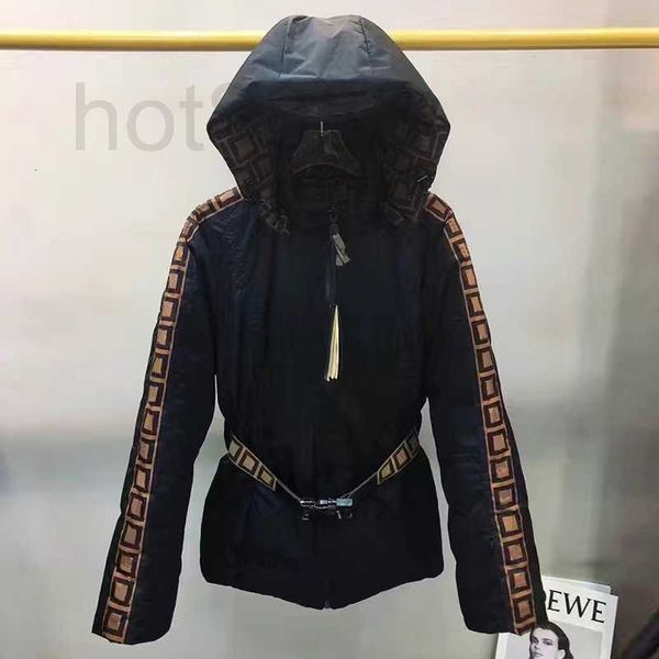 women's down & parkas designer womens jacket classic prakas winter fashion coats with hat belts letter pattern outerwear igwx, Black
women's down & parkas designer womens jacket classic prakas winter fashion coats with hat belts letter pattern outerwear igwx, Black