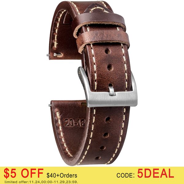 watch bands horween chromexcel leather straps brown soft wrap handmade watch bands 18mm 20mm 22mm t221213, Black;brown
watch bands horween chromexcel leather straps brown soft wrap handmade watch bands 18mm 20mm 22mm t221213, Black;brown