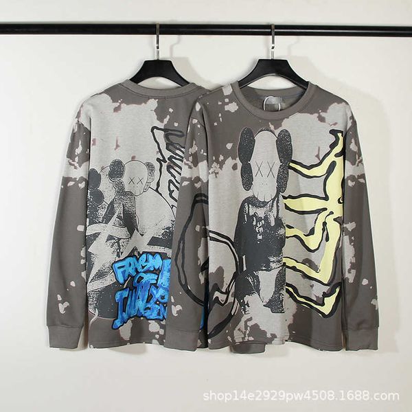 t-shirt men tee fashion tras outwears sco designer loose high street lightning kaws joint name washed long sleeve kmbz, White;black
t-shirt men tee fashion tras outwears sco designer loose high street lightning kaws joint name washed long sleeve kmbz, White;black