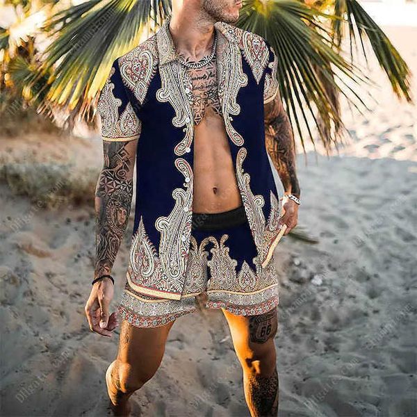 tracksuits paisley print hawaiian sets patchwork lapel short sleeve casual shirt beach shorts summer streetwear vacation suits men, Gray
tracksuits paisley print hawaiian sets patchwork lapel short sleeve casual shirt beach shorts summer streetwear vacation suits men, Gray