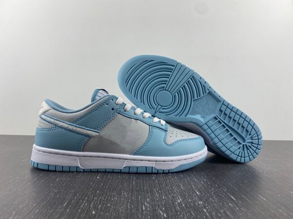 shoes boots sb low worn blue grey fog women men blue-white fb1871-011 sneakers