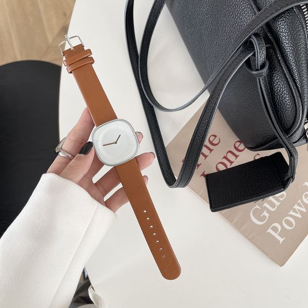 hbp couple simple square quartz watch women watches simple big dial square watch men summer gift clock female watch montres de luxe, Slivery;brown
hbp couple simple square quartz watch women watches simple big dial square watch men summer gift clock female watch montres de luxe, Slivery;brown