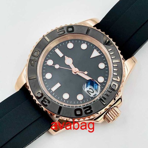 wristwatches mens automatic mechanical movement watch men watches 40mm fashion business rubber wristwatch montre de luxe, Slivery;brown
wristwatches mens automatic mechanical movement watch men watches 40mm fashion business rubber wristwatch montre de luxe, Slivery;brown