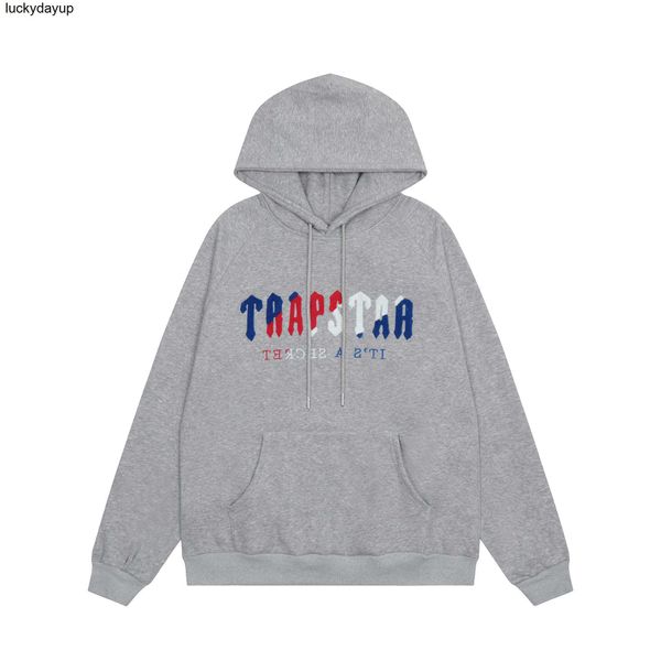 men's hoodies sweatshirts designer blue white towel embroidery plush hoodie loose men women fashion brand hoodie, Black
men's hoodies sweatshirts designer blue white towel embroidery plush hoodie loose men women fashion brand hoodie, Black