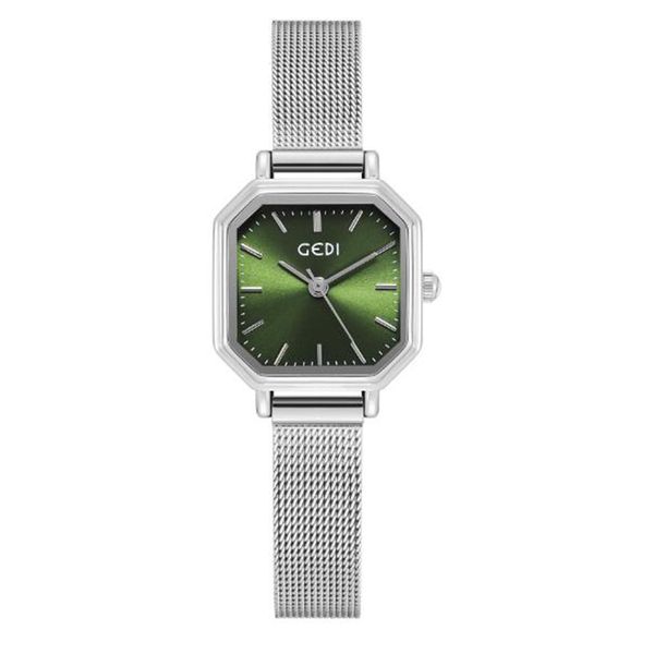 gedi 2022 new fashion niche design sense steel band quartz watch women's mesh belt simple temperament as a birthday gift for women', Slivery;golden
gedi 2022 new fashion niche design sense steel band quartz watch women's mesh belt simple temperament as a birthday gift for women', Slivery;golden