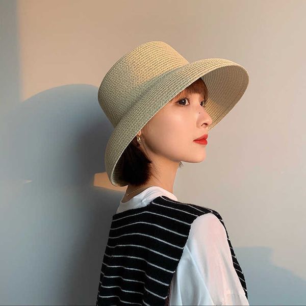 beanie/skull caps big brim beach straw hat ladies sun-shading fashion straw hat summer high-quality beach big brim woven fisherman hat t2212, Blue;gray
beanie/skull caps big brim beach straw hat ladies sun-shading fashion straw hat summer high-quality beach big brim woven fisherman hat t2212, Blue;gray