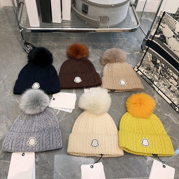 cute knitted hat designer warm beanie cap winter plush ball skull caps for men woman hats 6 colors, Blue;gray
cute knitted hat designer warm beanie cap winter plush ball skull caps for men woman hats 6 colors, Blue;gray