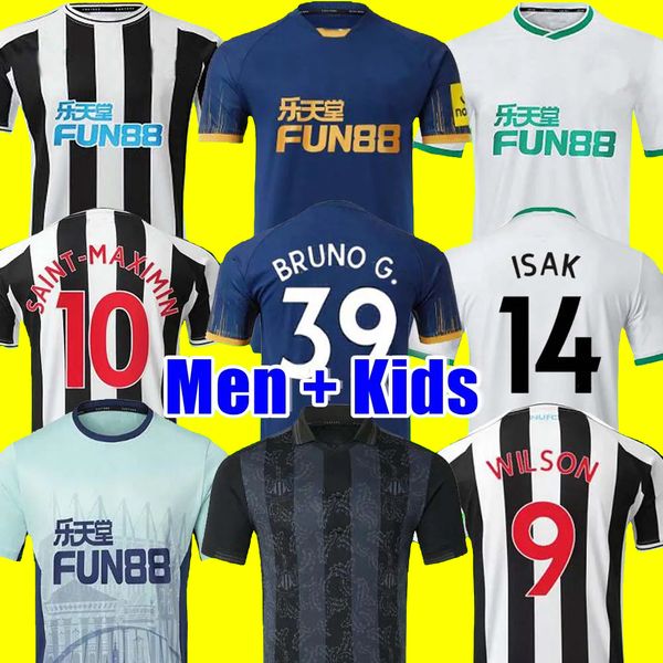 22 23 isak soccer jerseys 130 years anniversary botman bruno g joelinton trippier 2022 2023 newcastles maximin wilson targett football shirt, Black;yellow
22 23 isak soccer jerseys 130 years anniversary botman bruno g joelinton trippier 2022 2023 newcastles maximin wilson targett football shirt, Black;yellow