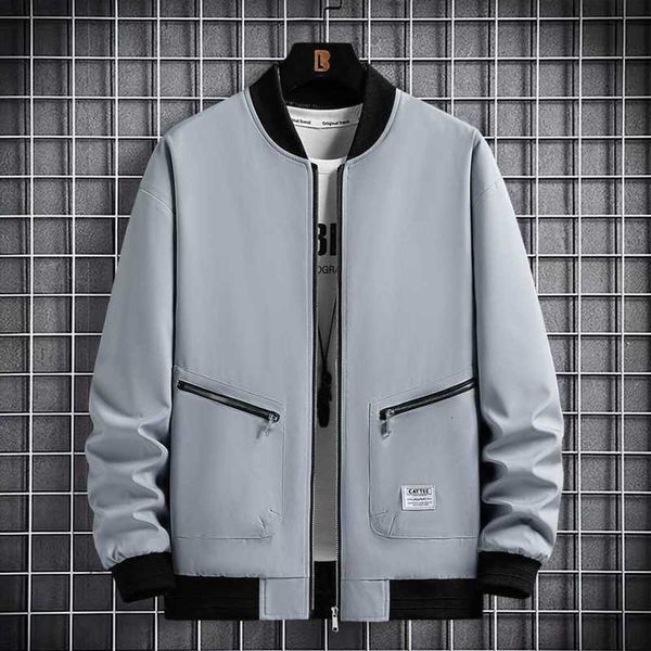 men's jackets 2022 new autumn classic oversized clothes bomber jacket plus size outerwear casual fashion basic baseball jacketsl7h1, Black;brown
men's jackets 2022 new autumn classic oversized clothes bomber jacket plus size outerwear casual fashion basic baseball jacketsl7h1, Black;brown