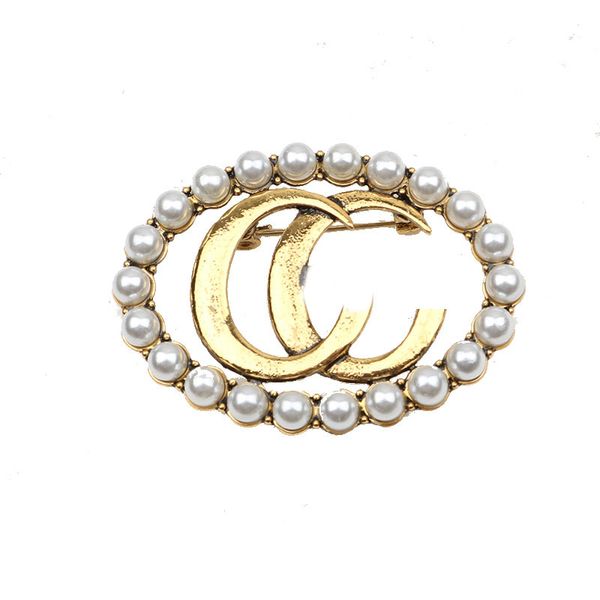 luxury ggity brand designer letter pins brooches famous women gold silver crysatl pearl rhinestone cape buckle brooch suit pin wedding party, Gray
luxury ggity brand designer letter pins brooches famous women gold silver crysatl pearl rhinestone cape buckle brooch suit pin wedding party, Gray
