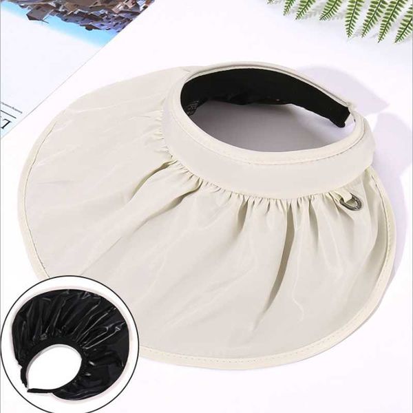 beanie/skull caps collapsible korean version anti-uv women summer sunhat outdoor sun protection wide brim empty hat sun visor cap t221201, Blue;gray
beanie/skull caps collapsible korean version anti-uv women summer sunhat outdoor sun protection wide brim empty hat sun visor cap t221201, Blue;gray