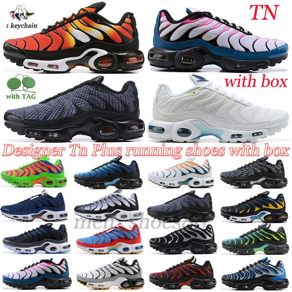 with box men women trainers tn running shoes white black anthracite blue red university gold sneakers sports tennis with b
with box men women trainers tn running shoes white black anthracite blue red university gold sneakers sports tennis with b