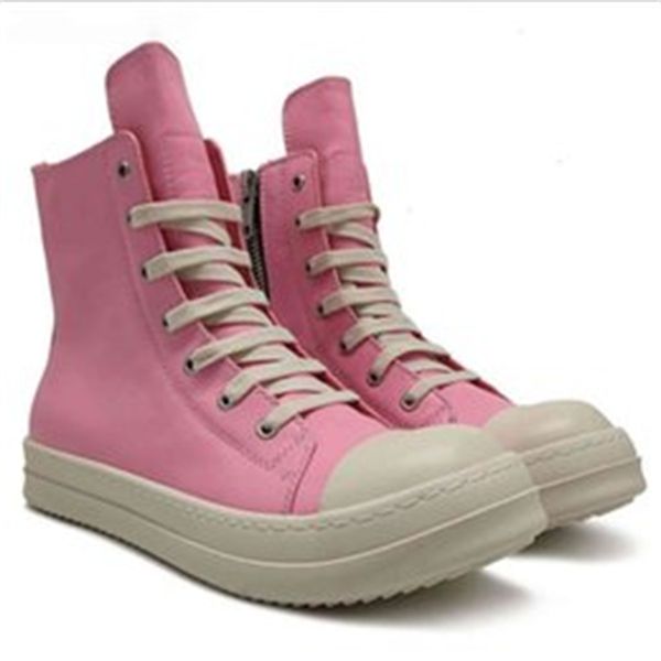 designer new womens mens boot mark rick board shoes owens sneakers men women pink leather casual mens shoes, Black
designer new womens mens boot mark rick board shoes owens sneakers men women pink leather casual mens shoes, Black