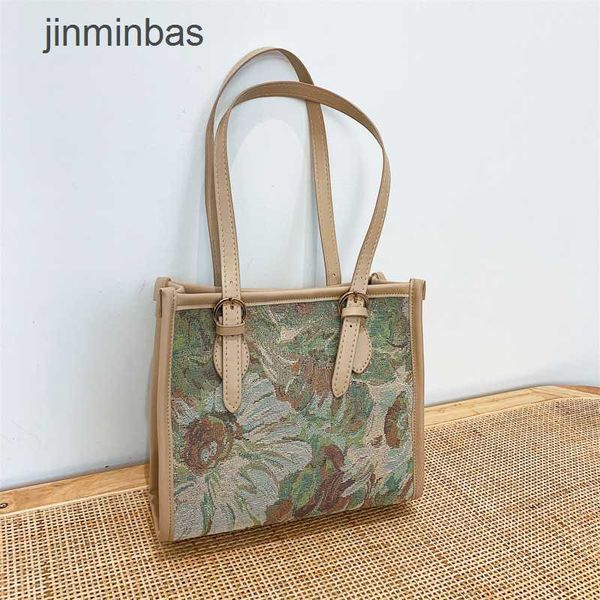 factory 50% fashion bag autumn new large capacity woven hand simple ocean air jacquard cloth one shoulder tote
factory 50% fashion bag autumn new large capacity woven hand simple ocean air jacquard cloth one shoulder tote