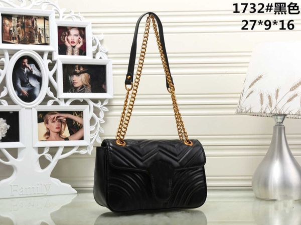 1style 2022 chain new women's bag fashion versatile single shoulder classic messenger
1style 2022 chain new women's bag fashion versatile single shoulder classic messenger