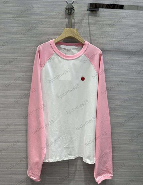 sweatshirts women clothes chest apple print decoration round neck pullover shoulder sleeve color contrast design loose joker sweatshirt wom, Black
sweatshirts women clothes chest apple print decoration round neck pullover shoulder sleeve color contrast design loose joker sweatshirt wom, Black
