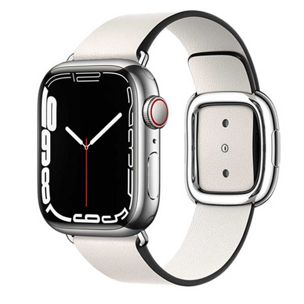 watch bands modern buckle strap for apple watch band 45mm 41mmm 44mm/40mm 42/38mm correa leather bracelet iwatch series 8 5 4 3 6 se 7 strap, Black;brown
watch bands modern buckle strap for apple watch band 45mm 41mmm 44mm/40mm 42/38mm correa leather bracelet iwatch series 8 5 4 3 6 se 7 strap, Black;brown