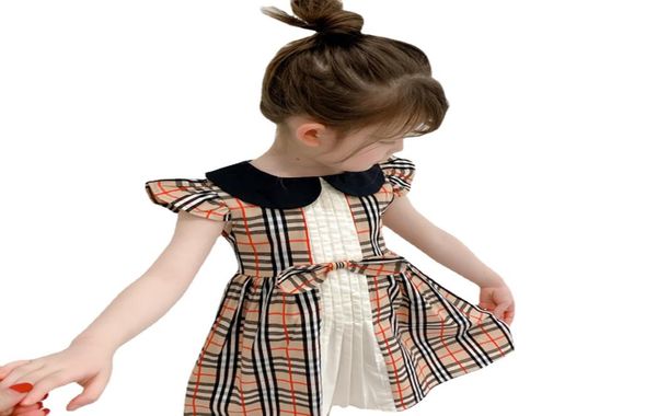girls dresses designer clothing classic grid round neck short sleeve kids dress summer knitwear suit party trip with beach 3 style1869765, Red;yellow
girls dresses designer clothing classic grid round neck short sleeve kids dress summer knitwear suit party trip with beach 3 style1869765, Red;yellow