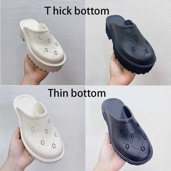 fashion designer men women platform sandal slipper perforated summer luxury slippers transparent materials lovely sunny beach shoe size35-44, Black
fashion designer men women platform sandal slipper perforated summer luxury slippers transparent materials lovely sunny beach shoe size35-44, Black