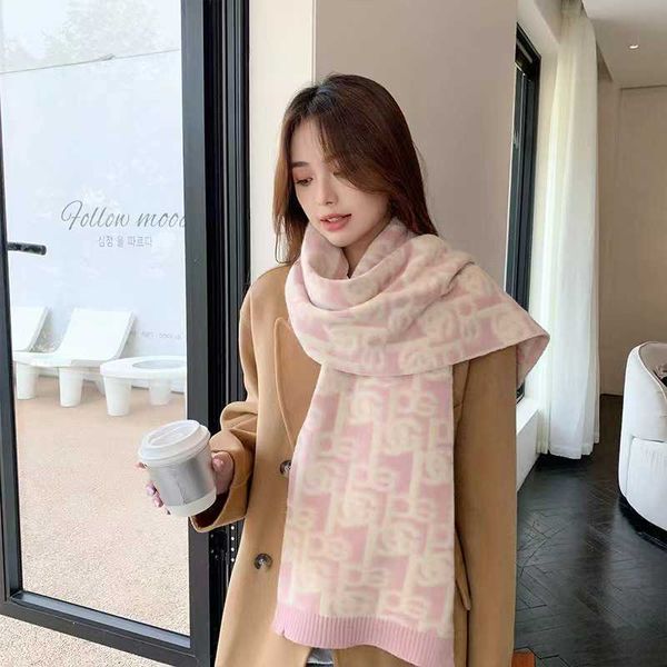 warm keeping scarf for women in winter korean version knitted long letter pattern girly style versatile scarf outdoor riding cold, Blue;gray
warm keeping scarf for women in winter korean version knitted long letter pattern girly style versatile scarf outdoor riding cold, Blue;gray