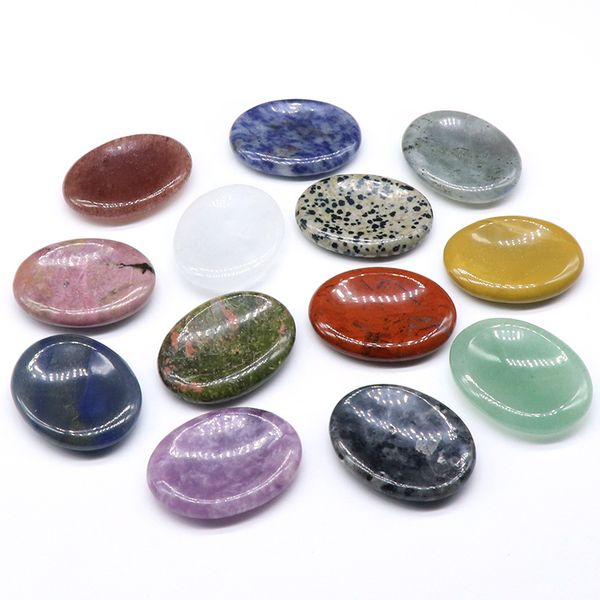 natural gemstone 35x45mm worry pocket stone thumb gemstones crystal massage chakra worry stones, Black
natural gemstone 35x45mm worry pocket stone thumb gemstones crystal massage chakra worry stones, Black