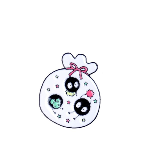 japanese bag spirit brooches for girls cartoon anime enamel pins badges alloy fashion jewelry gift accessories, Gray
japanese bag spirit brooches for girls cartoon anime enamel pins badges alloy fashion jewelry gift accessories, Gray