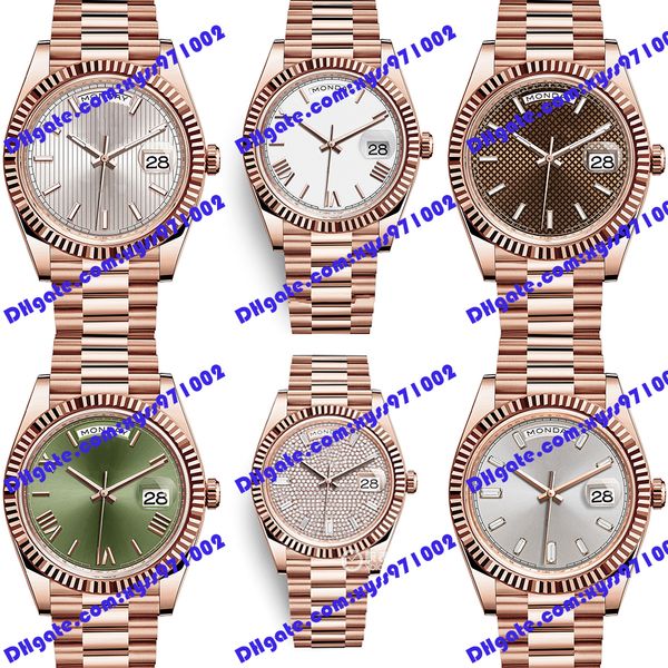 6 model men's watch 2813 automatic machine m228235 watch 40mm brown grid dial luxury diamond wristwatch 18k rose gold strap 228235 whit, Slivery;brown
6 model men's watch 2813 automatic machine m228235 watch 40mm brown grid dial luxury diamond wristwatch 18k rose gold strap 228235 whit, Slivery;brown