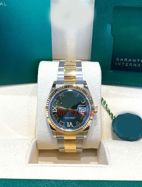 luxury wristwatch 36mm stainless steel yellow gold olive 2023 watch men's automatic watch-3, Slivery;brown
luxury wristwatch 36mm stainless steel yellow gold olive 2023 watch men's automatic watch-3, Slivery;brown
