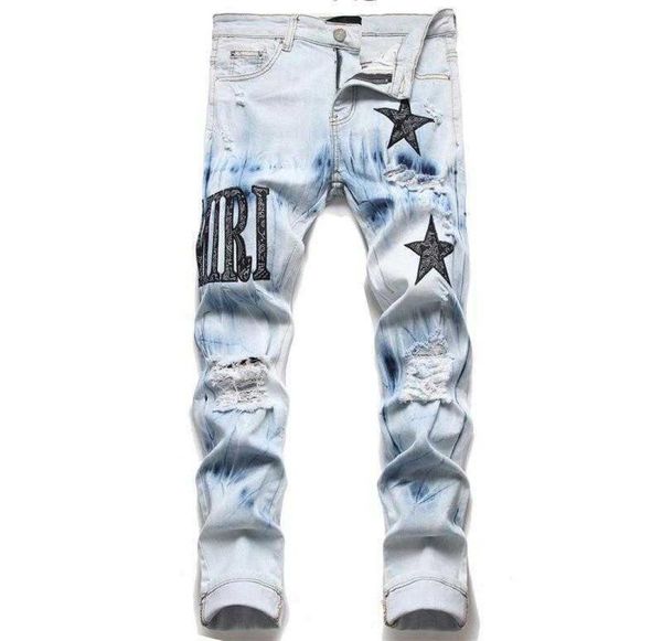 men039s jeans european jean hombre letter star men embroidery patchwork ripped motorcycle pant mens skinny9673143, Blue
men039s jeans european jean hombre letter star men embroidery patchwork ripped motorcycle pant mens skinny9673143, Blue