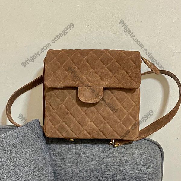 women flap designer backpack style khaki suede gold hardware double chain crossbody shoulder vintage handbags luxury portable sacoche coin p
women flap designer backpack style khaki suede gold hardware double chain crossbody shoulder vintage handbags luxury portable sacoche coin p