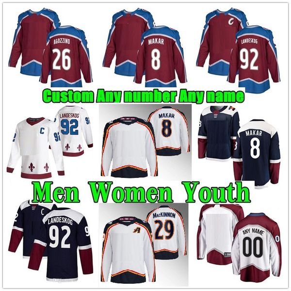 cale makar 2022-23 reverse retro jersey nathan mackinnon gabriel landeskog colorado bowen byram valeri nichushkin avalanche artturi lehkonen, Black;red
cale makar 2022-23 reverse retro jersey nathan mackinnon gabriel landeskog colorado bowen byram valeri nichushkin avalanche artturi lehkonen, Black;red