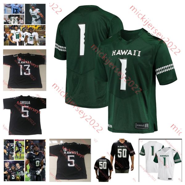 mens youth custom stitched hawaii rainbow warriors football 7 mataio soli 8 jojo forest 9 malik hausman kolby wyatt nalu emerson wynden hooh, Black
mens youth custom stitched hawaii rainbow warriors football 7 mataio soli 8 jojo forest 9 malik hausman kolby wyatt nalu emerson wynden hooh, Black