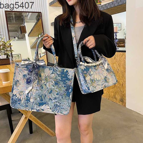 factory 50% fashion bags wholesale and retail tot women's new high-capacity knitted cloth monet garden oil painting portable one should
factory 50% fashion bags wholesale and retail tot women's new high-capacity knitted cloth monet garden oil painting portable one should