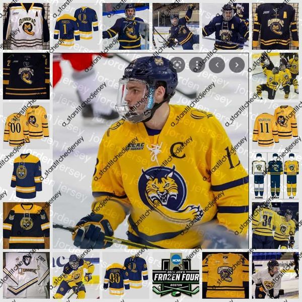 college hockey wears new college hockey wears 2022 ncaa frozen four custom qu quinnipiac bobcats hockey jersey 23 zach metsa 13 chase priski, Black
college hockey wears new college hockey wears 2022 ncaa frozen four custom qu quinnipiac bobcats hockey jersey 23 zach metsa 13 chase priski, Black
