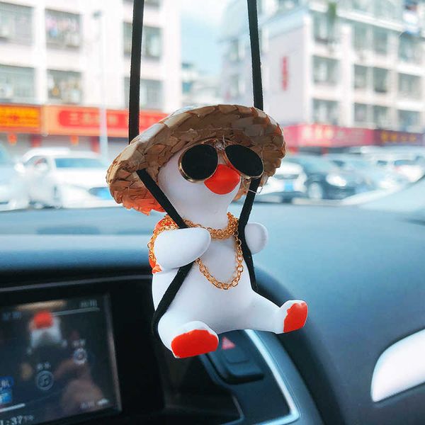 interior decorations car interior decoration pendant duck with glasses and gold chain rearview mirror pendant for car products interior acce
interior decorations car interior decoration pendant duck with glasses and gold chain rearview mirror pendant for car products interior acce