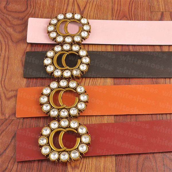cowskin genuine leather belt shiny rhinestone designer belts women luxury waistband double letters waistbands, Black;brown
cowskin genuine leather belt shiny rhinestone designer belts women luxury waistband double letters waistbands, Black;brown