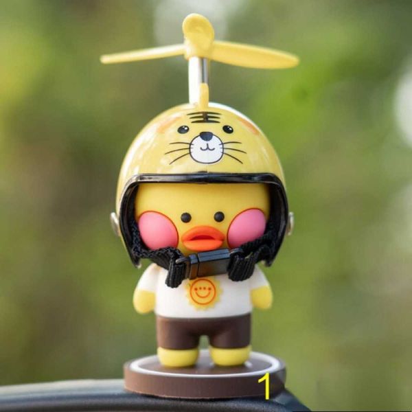 interior decorations rubber yellow duck for car accessories interior cute toy ornament instrument panel decoration with helmet and propeller
interior decorations rubber yellow duck for car accessories interior cute toy ornament instrument panel decoration with helmet and propeller