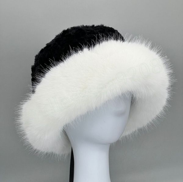 fashion imitation fur bucket hat for women soft warm winter hat female windproof bonnet hats skullies cap women's panama, Blue;gray
fashion imitation fur bucket hat for women soft warm winter hat female windproof bonnet hats skullies cap women's panama, Blue;gray