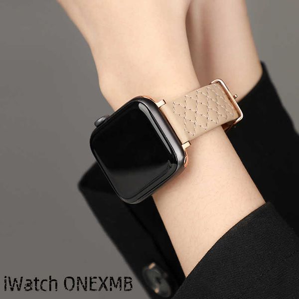 watch bands suitable for iwatch se apple watch strap apple watch s7/s3 head layer cowhide diamond plaid female breathable new comfortable t2, Black;brown
watch bands suitable for iwatch se apple watch strap apple watch s7/s3 head layer cowhide diamond plaid female breathable new comfortable t2, Black;brown