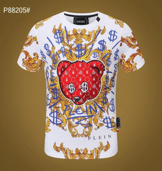 plein bear t shirt mens designer tshirts brand clothing rhinestone skull men tshirts classical hip hop streetwear ts8307333, White;black
plein bear t shirt mens designer tshirts brand clothing rhinestone skull men tshirts classical hip hop streetwear ts8307333, White;black