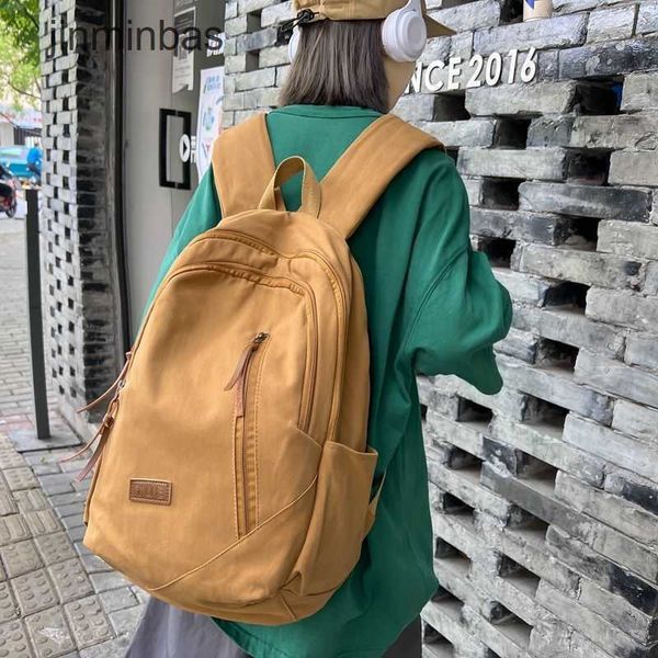 2023 new hand bag factory 80% wholesale and retail american high school student backpack female solid color wind large capacity schoolbag tr
2023 new hand bag factory 80% wholesale and retail american high school student backpack female solid color wind large capacity schoolbag tr