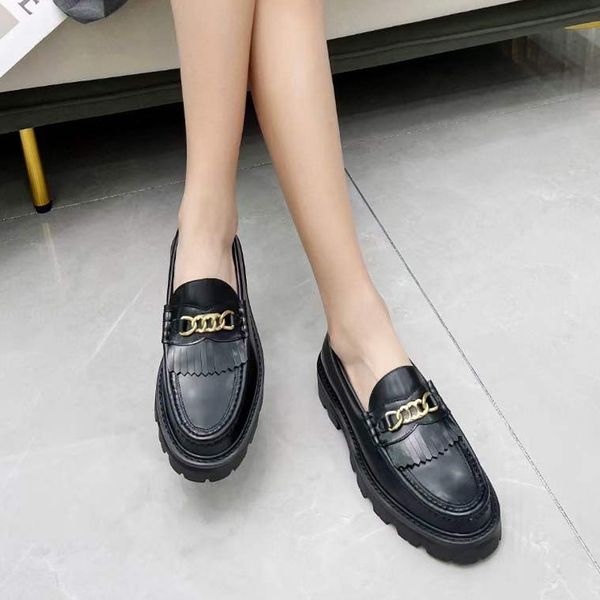women shoes monolith chunky thick rubber sole loafers womens designers calf leather height increasing sneaker shoe women size35-41, Black;white
women shoes monolith chunky thick rubber sole loafers womens designers calf leather height increasing sneaker shoe women size35-41, Black;white