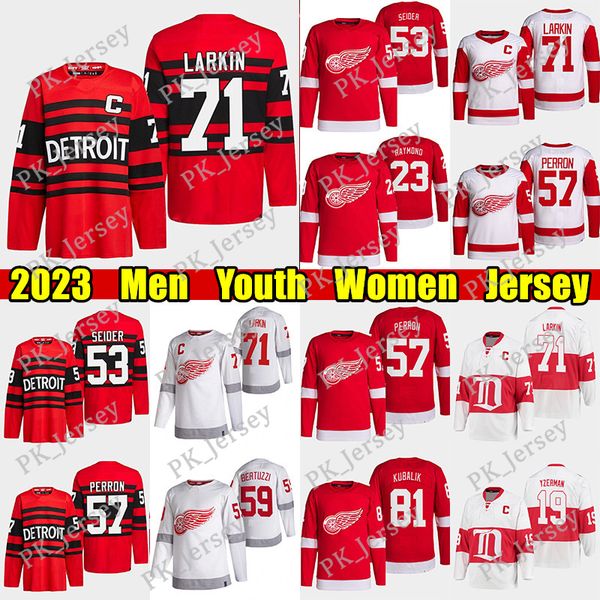 #71 dylan larkin reverse retro hockey jersey #53 moritz seider red wings#57 david perron lucas raymond dominik kubalik pavel datsyuk gordie, Black;red
#71 dylan larkin reverse retro hockey jersey #53 moritz seider red wings#57 david perron lucas raymond dominik kubalik pavel datsyuk gordie, Black;red