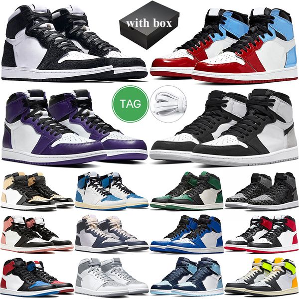 1 retro high og box basketball shoes 1s chicago lost found men women university blue patent bred hyper royal shadow panda pine green mens tr
1 retro high og box basketball shoes 1s chicago lost found men women university blue patent bred hyper royal shadow panda pine green mens tr
