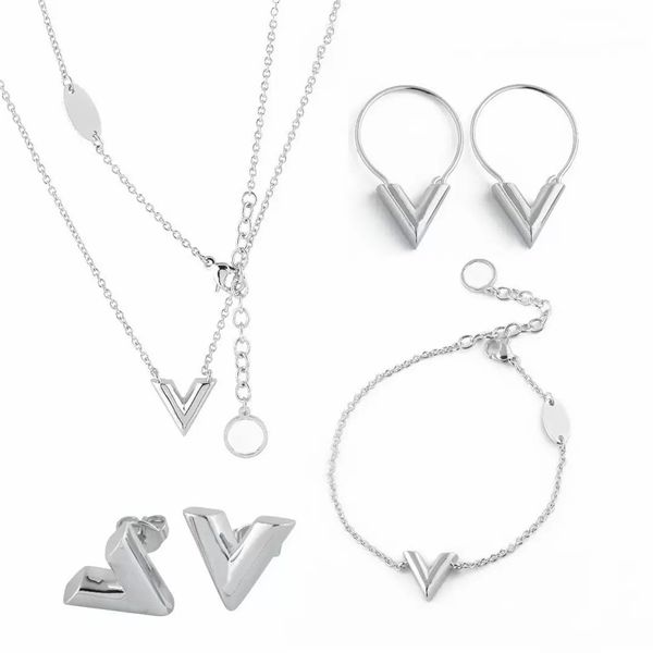letter necklaces designers love jewelry set bracelets designer for women mens necklace charm bangle sets stainless steel gold luxury earring, Black
letter necklaces designers love jewelry set bracelets designer for women mens necklace charm bangle sets stainless steel gold luxury earring, Black