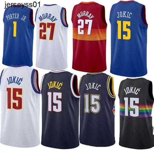 den 15 jokic basketball jerseys nugget jamal murray michael porter aaron 50 gordon caldwell pope zeke nnaji jeff green city bones hyland, Black;red
den 15 jokic basketball jerseys nugget jamal murray michael porter aaron 50 gordon caldwell pope zeke nnaji jeff green city bones hyland, Black;red