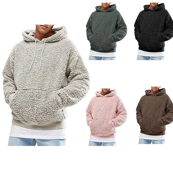 mens hoodies fuzzy sherpa pullover hoodie sweatshirt solid color casual basic cool casual fall spring clothing apparel sweatshirts long slee, Black
mens hoodies fuzzy sherpa pullover hoodie sweatshirt solid color casual basic cool casual fall spring clothing apparel sweatshirts long slee, Black