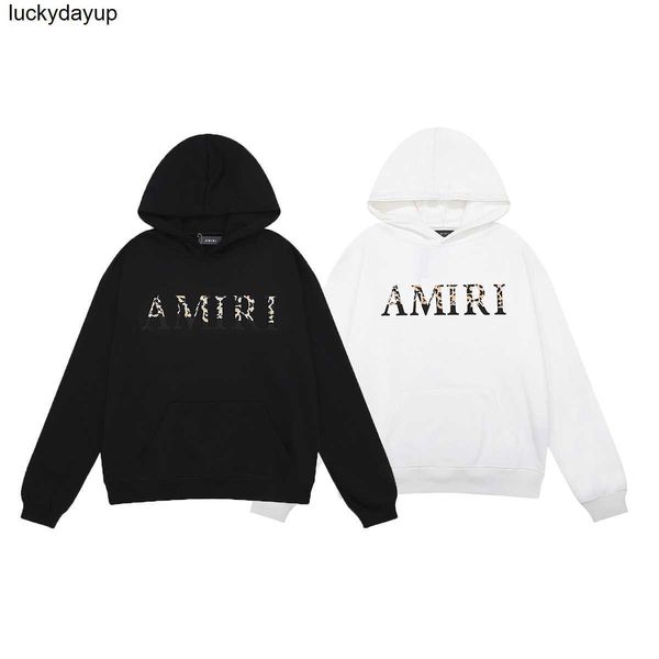 men's hoodies sweatshirts designer amirs sweater autumn hooded pullover leopard print loose sweater men fashion brand hoodie, Black
men's hoodies sweatshirts designer amirs sweater autumn hooded pullover leopard print loose sweater men fashion brand hoodie, Black